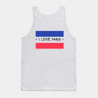 Paris France Tank Top